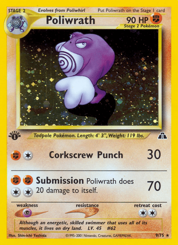 Poliwrath (Neo Discovery) - 9/75