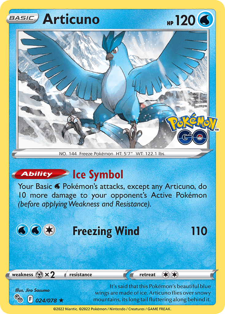 Articuno (Pokémon GO) - 24/78