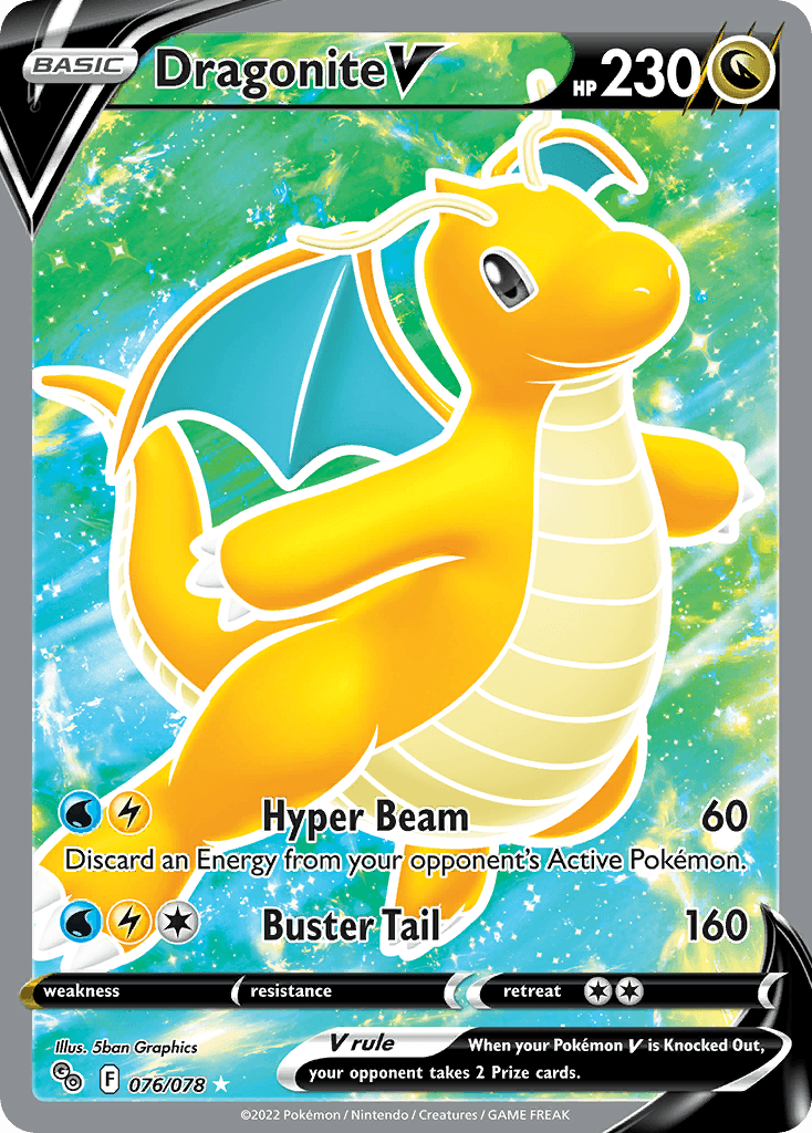 Dragonite V (Pokémon GO) - 76/78