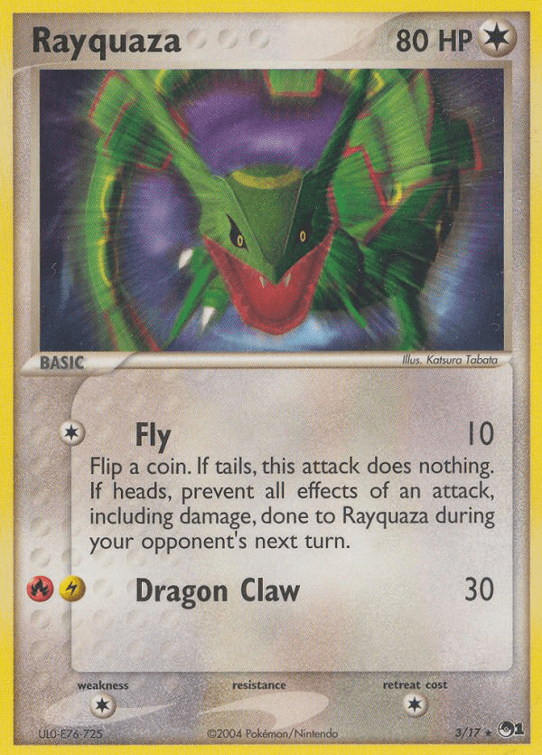 Rayquaza (POP Series 1) - 3/17