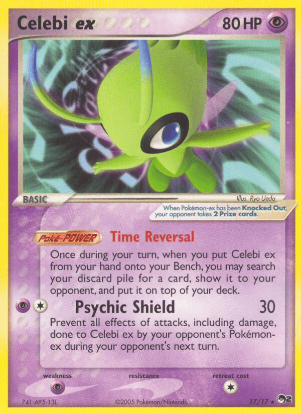 Celebi ex (POP Series 2) - 17/17