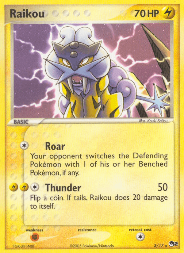 Raikou (POP Series 2) - 3/17