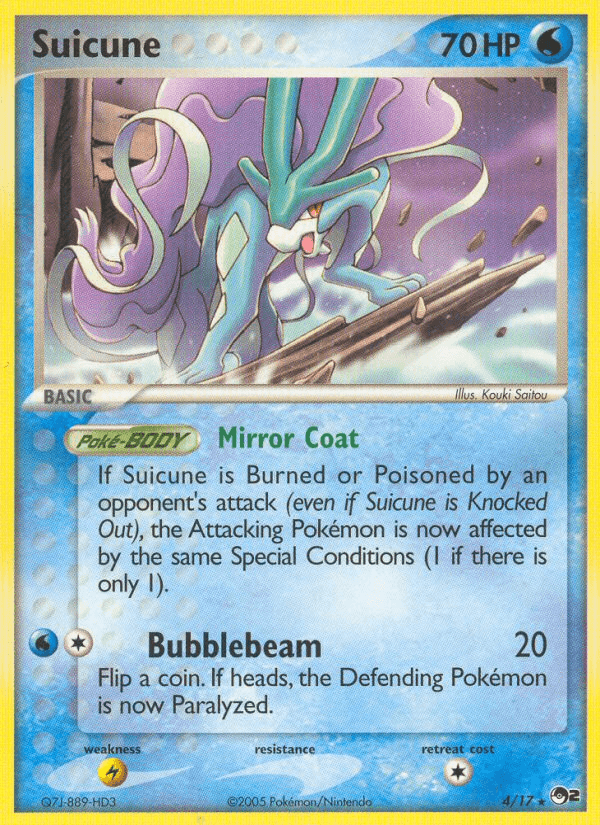 Suicune (POP Series 2) - 4/17