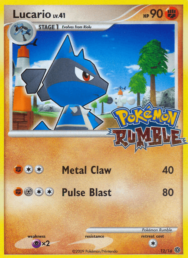 Lucario (Pokémon Rumble) - 12/16