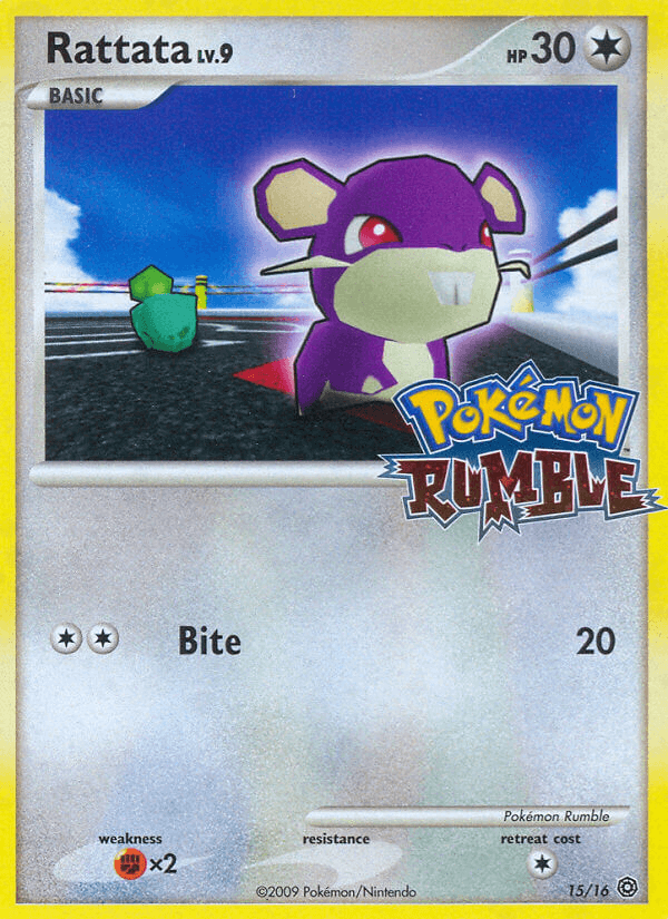 Rattata (Pokémon Rumble) - 15/16