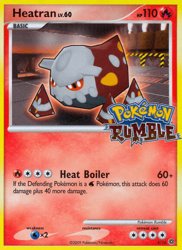 Heatran (Pokémon Rumble) - 4/16