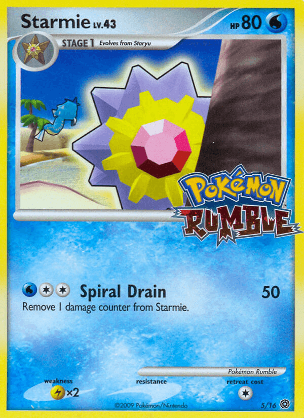 Starmie (Pokémon Rumble) - 5/16