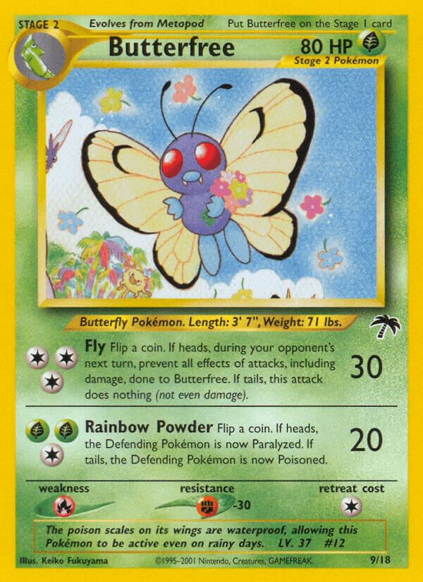Butterfree (Southern Islands) - 9/18