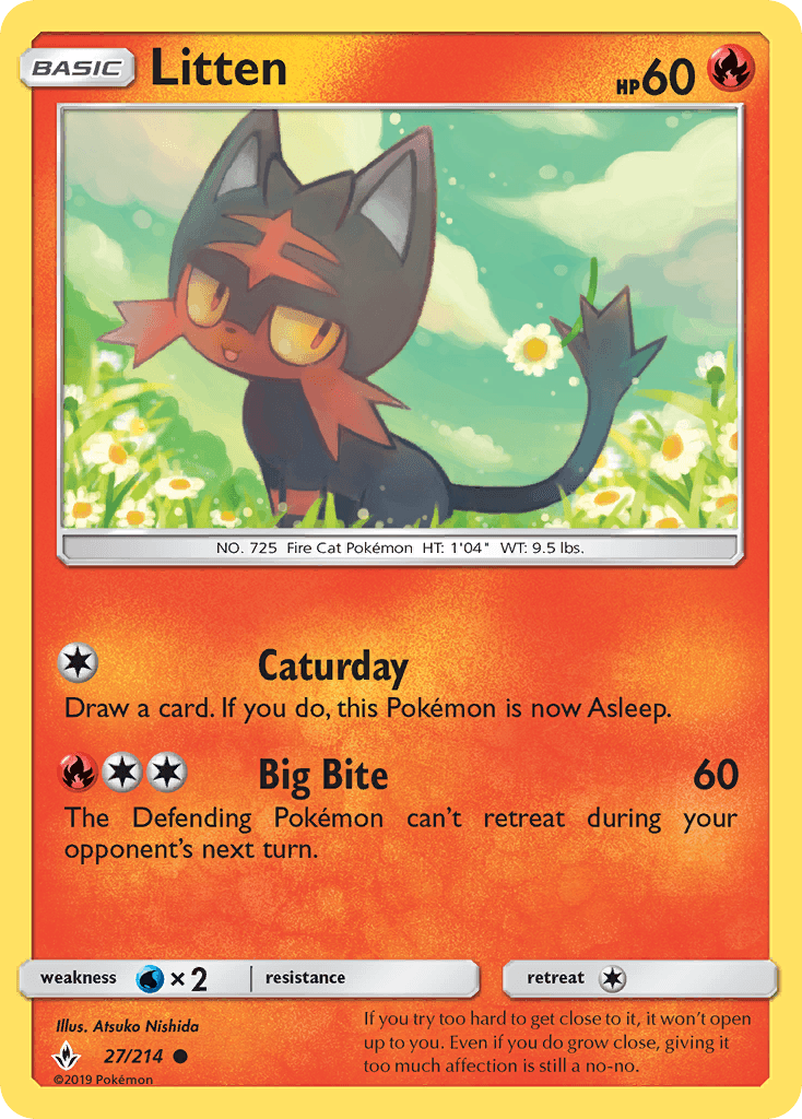 Litten (Unbroken Bonds) - 27/214