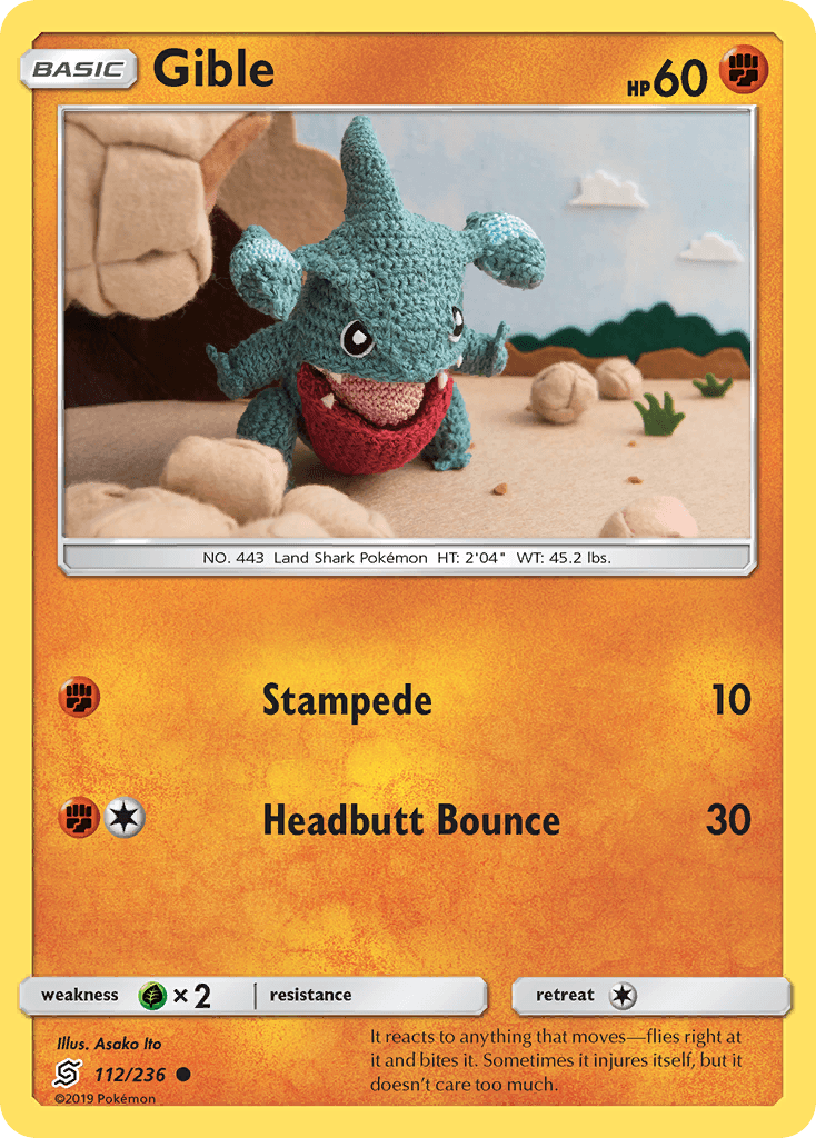 Gible (Unified Minds) - 112/236
