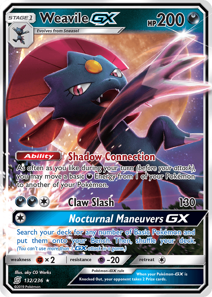 Weavile-GX (Unified Minds) - 132/236