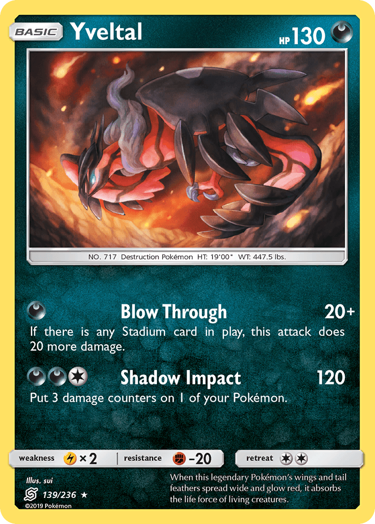 Yveltal (Unified Minds) - 139/236