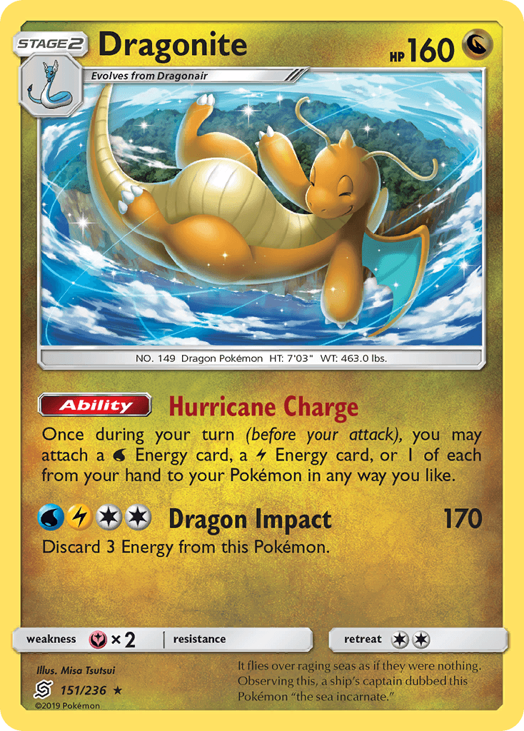 Dragonite (Unified Minds) - 151/236