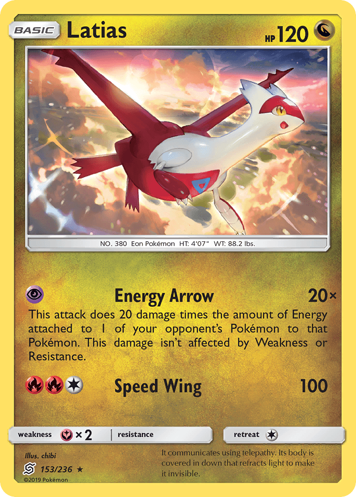 Latias (Unified Minds) - 153/236