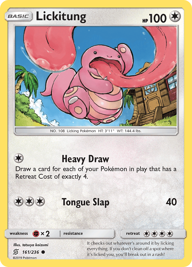 Lickitung (Unified Minds) - 161/236