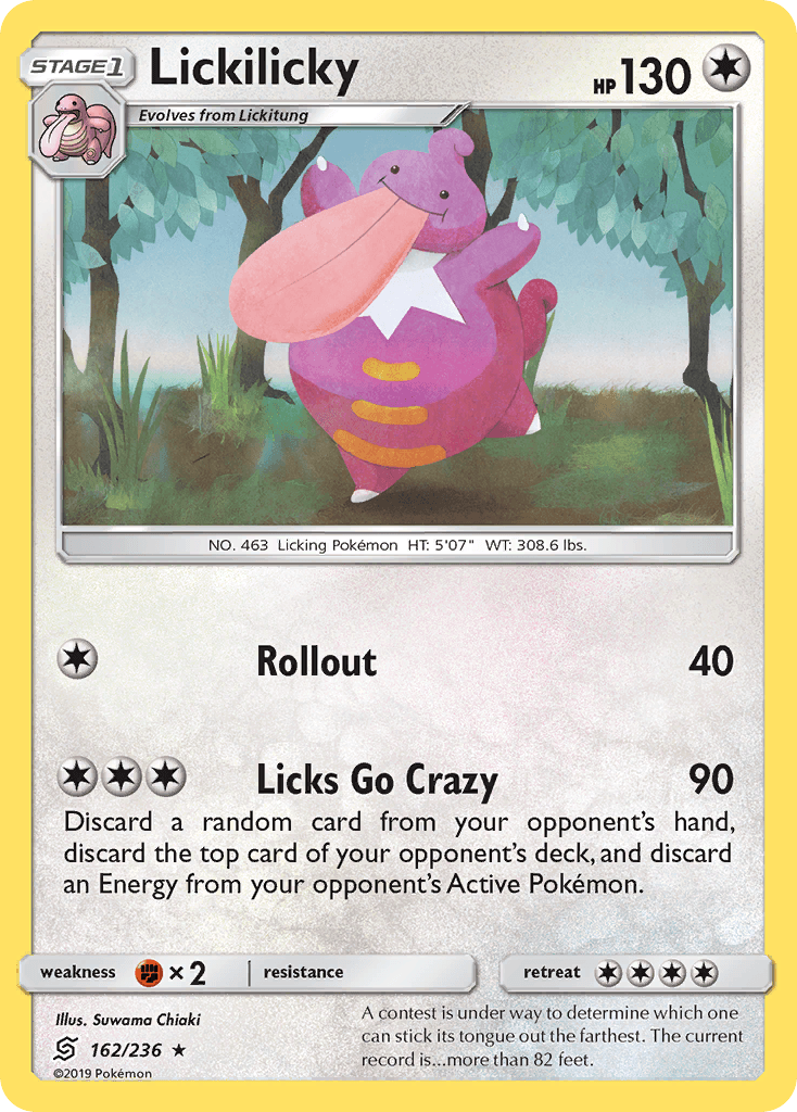 Lickilicky (Unified Minds) - 162/236