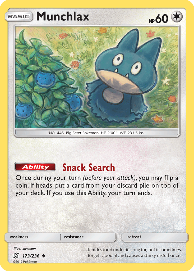 Munchlax (Unified Minds) - 173/236