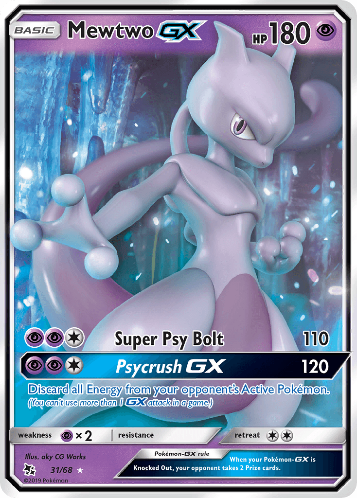 Mewtwo-GX (Hidden Fates) - 31/68