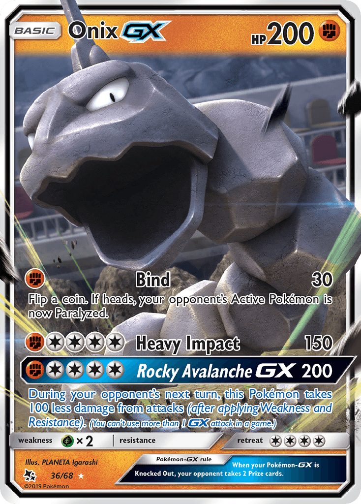 Onix-GX (Hidden Fates) - 36/68