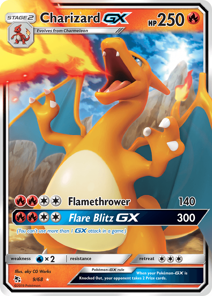 Charizard-GX (Hidden Fates) - 9/68