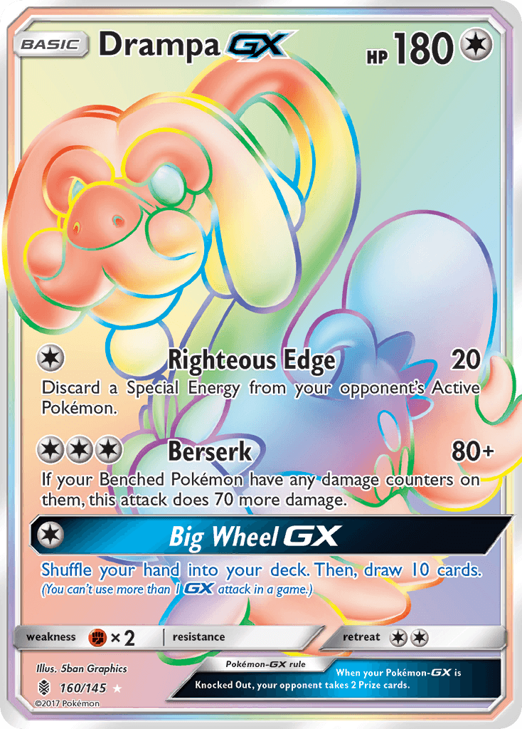 Drampa-GX (Guardians Rising) - 160/145