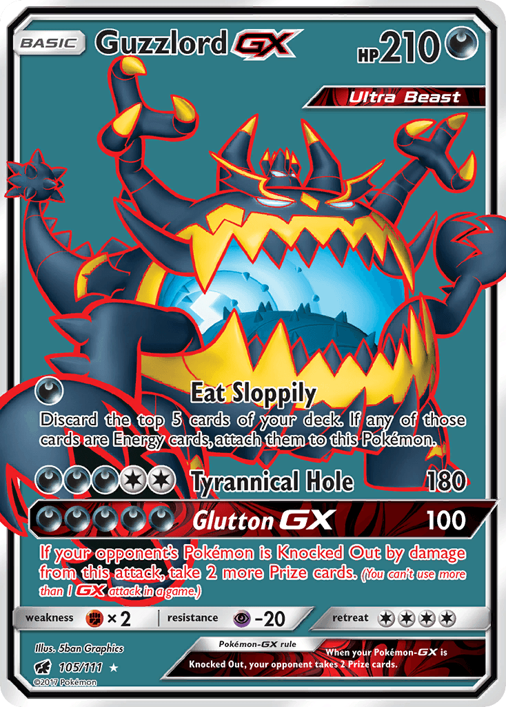 Guzzlord-GX (Crimson Invasion) - 105/111