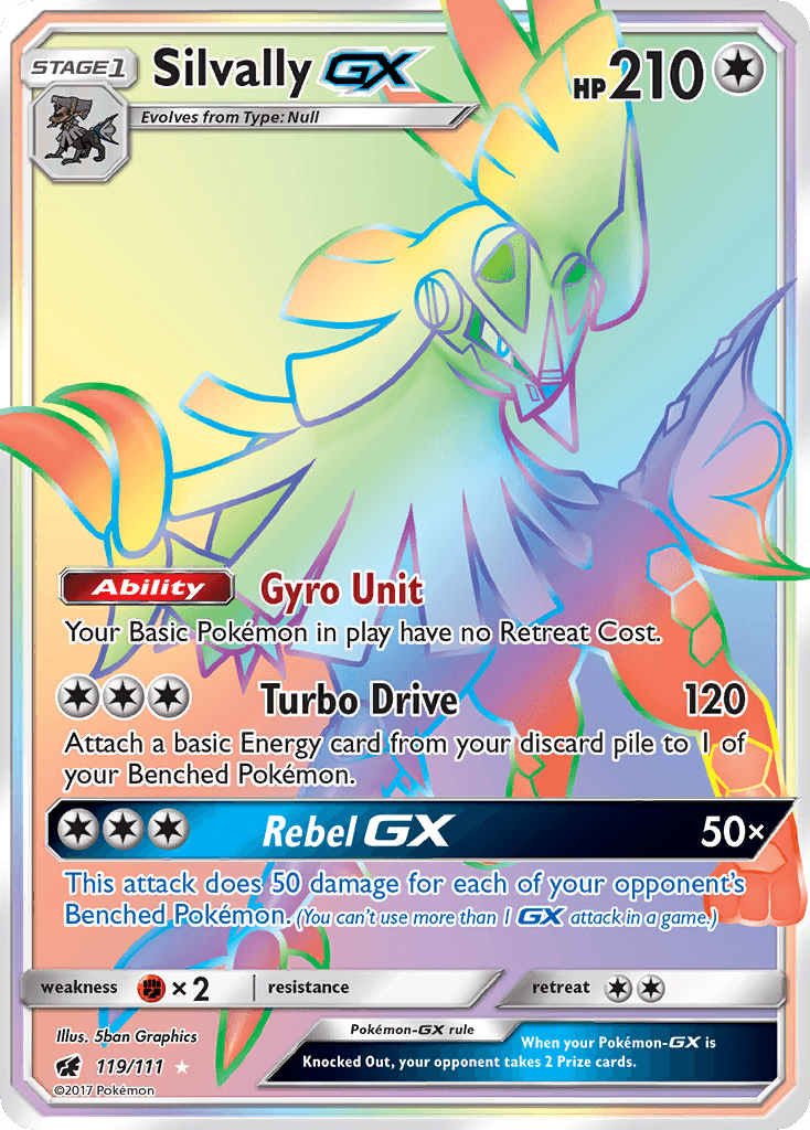 Silvally-GX (Crimson Invasion) - 119/111