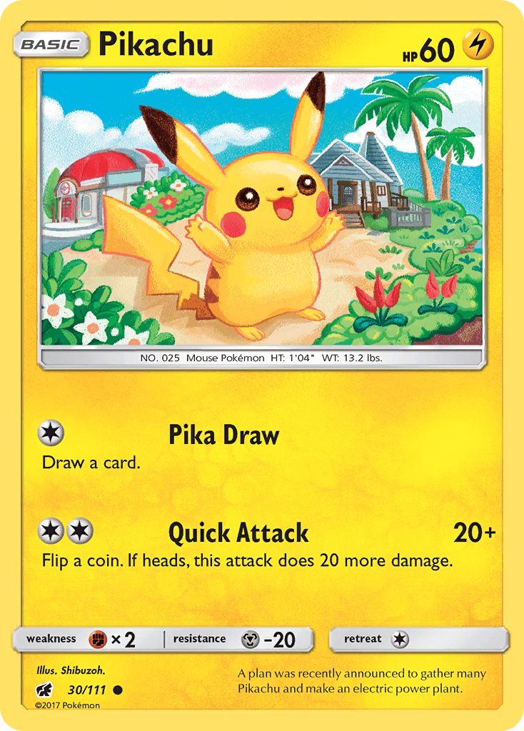 Pikachu (Crimson Invasion) - 30/111