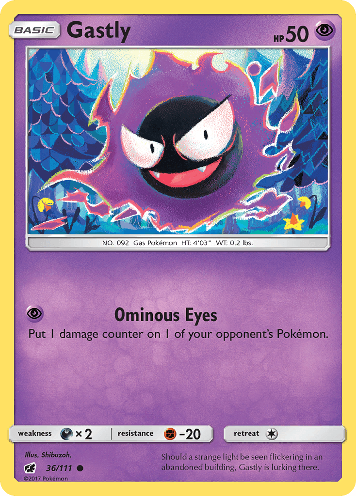 Gastly (Crimson Invasion) - 36/111