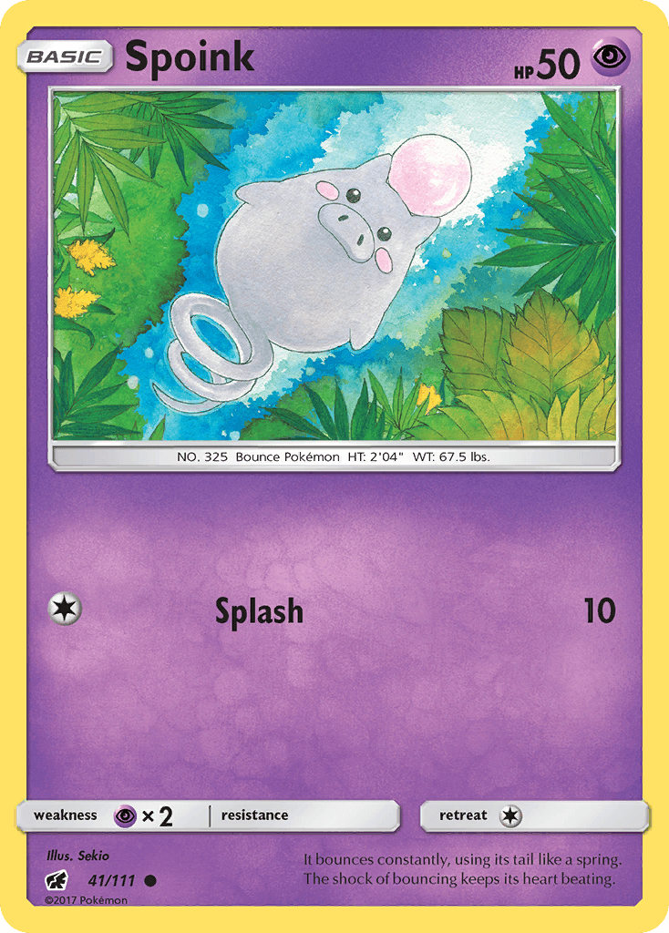 Spoink (Crimson Invasion) - 41/111