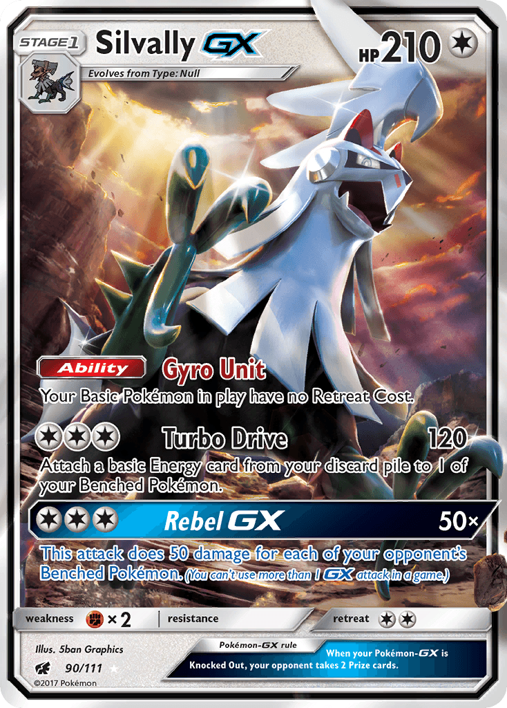 Silvally-GX (Crimson Invasion) - 90/111