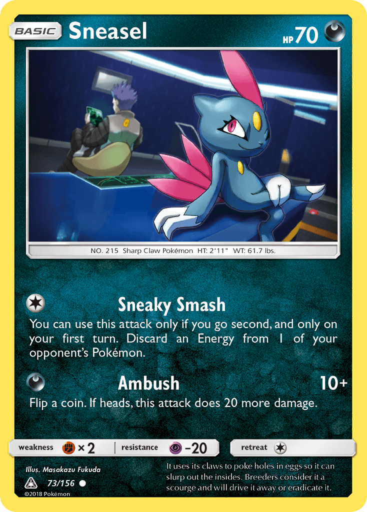 Sneasel (Ultra Prism) - 73/156