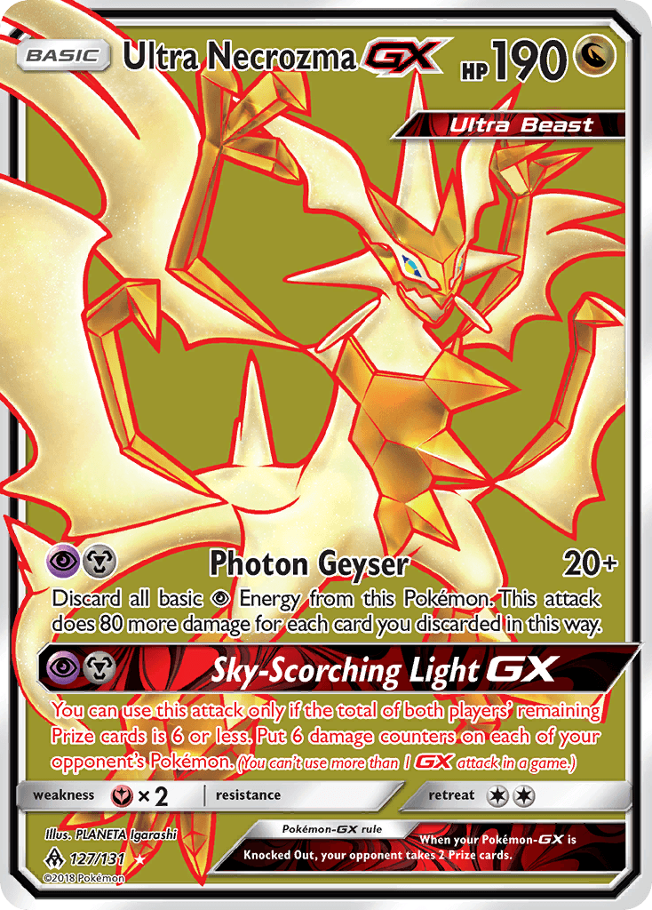 Ultra Necrozma-GX (Forbidden Light) - 127/131