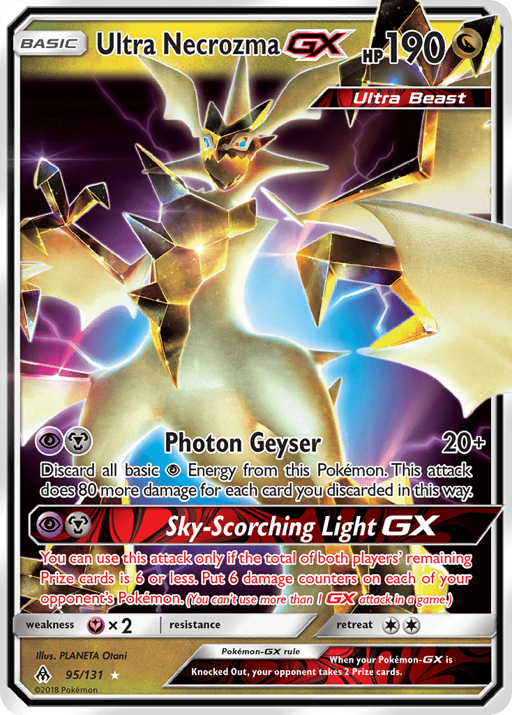 Ultra Necrozma-GX (Forbidden Light) - 95/131