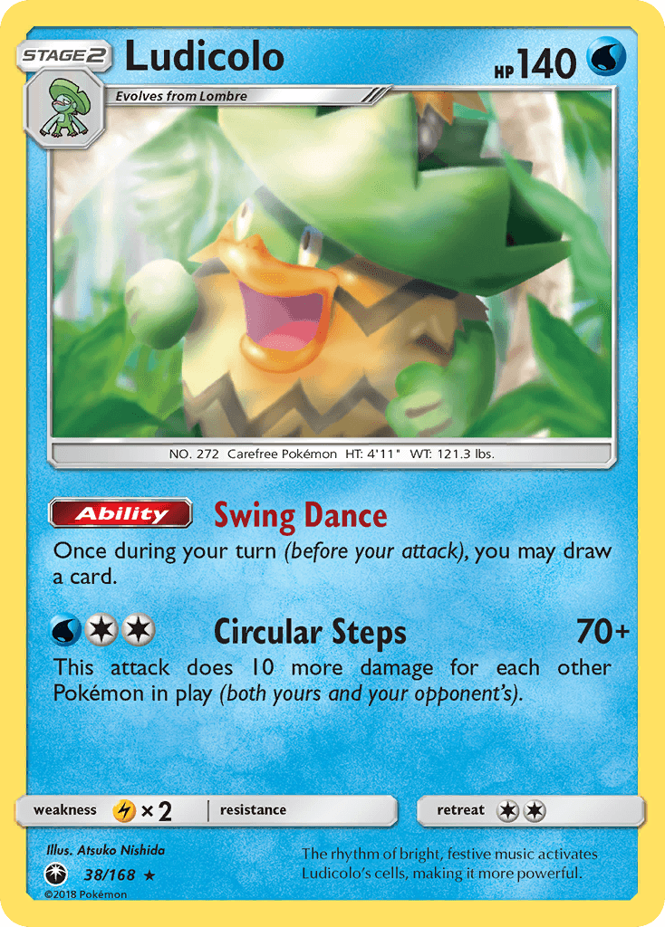 Ludicolo (Celestial Storm) - 38/168