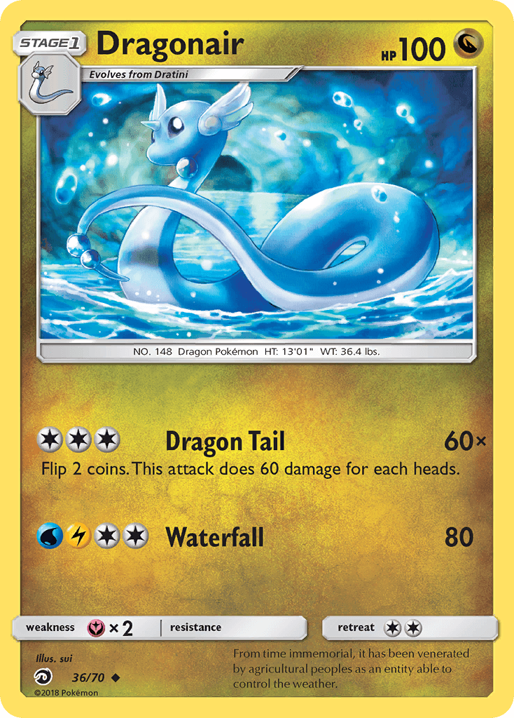Dragonair (Dragon Majesty) - 36/70