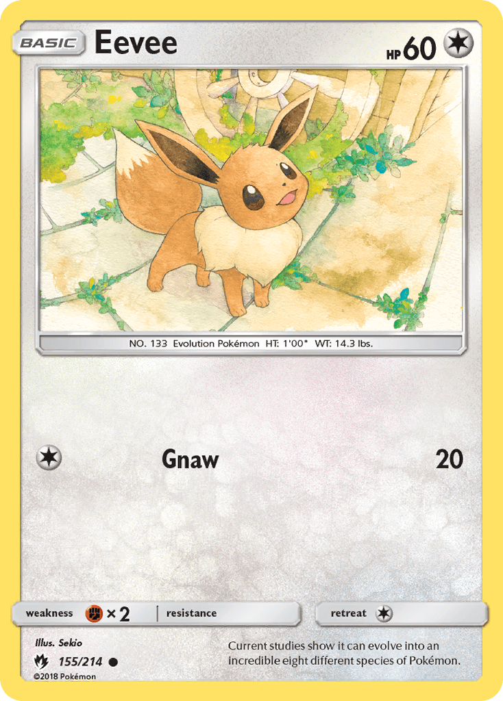 Eevee (Lost Thunder) - 155/214