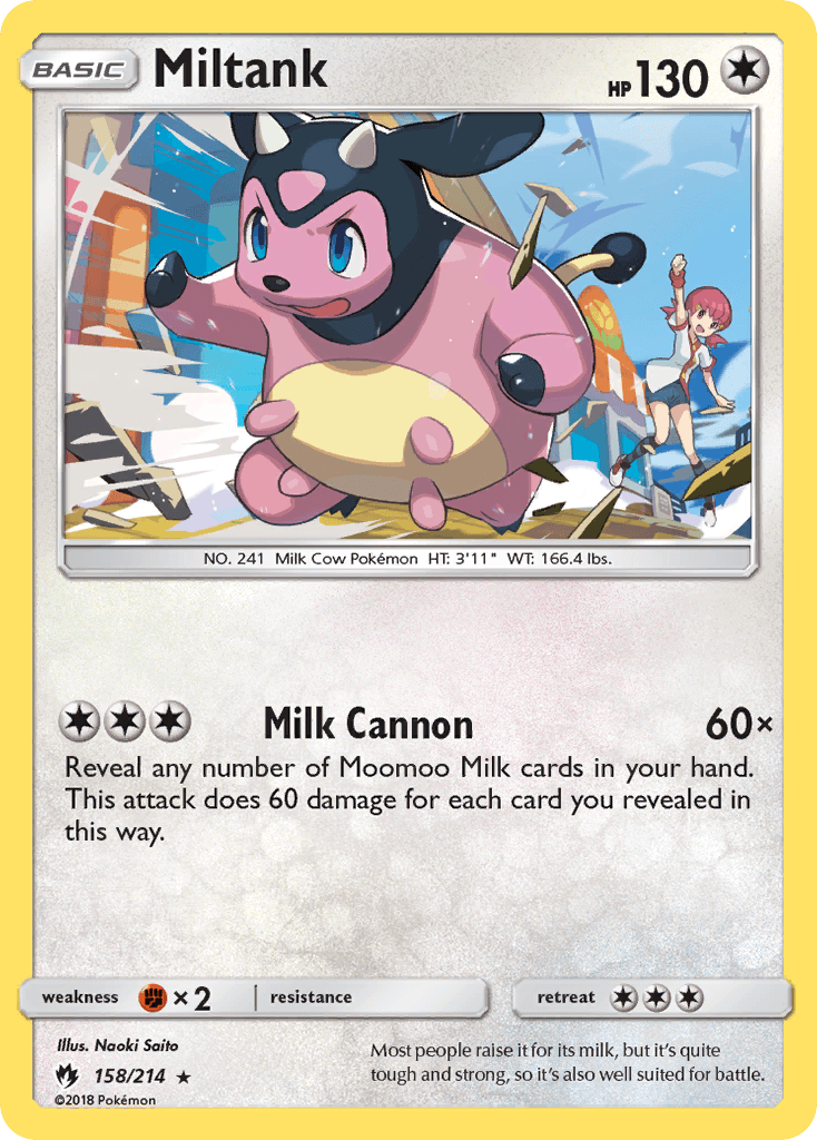 Miltank (Lost Thunder) - 158/214