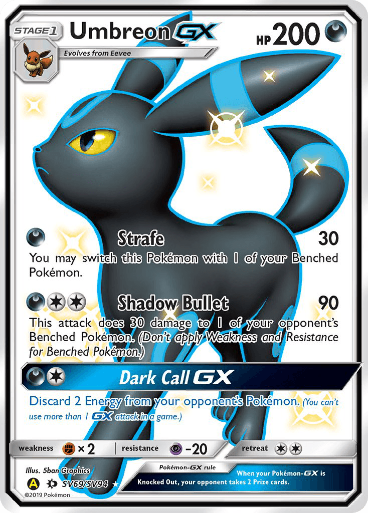 Umbreon-GX (Shiny Vault) - SV69/94