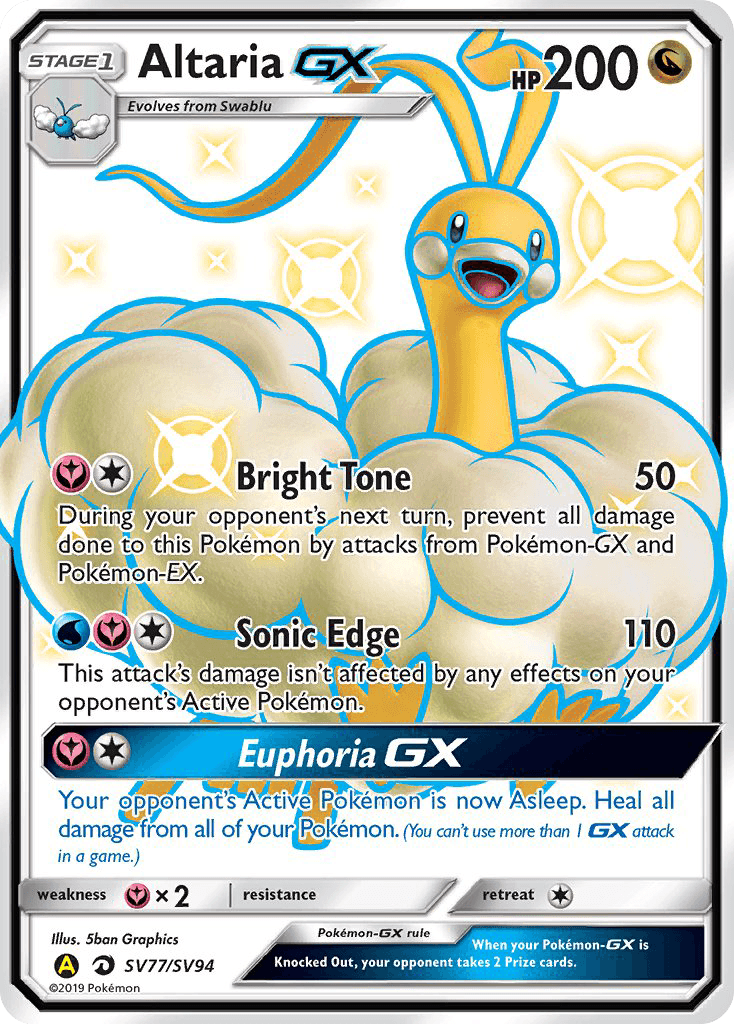 Altaria-GX (Shiny Vault) - SV77/94