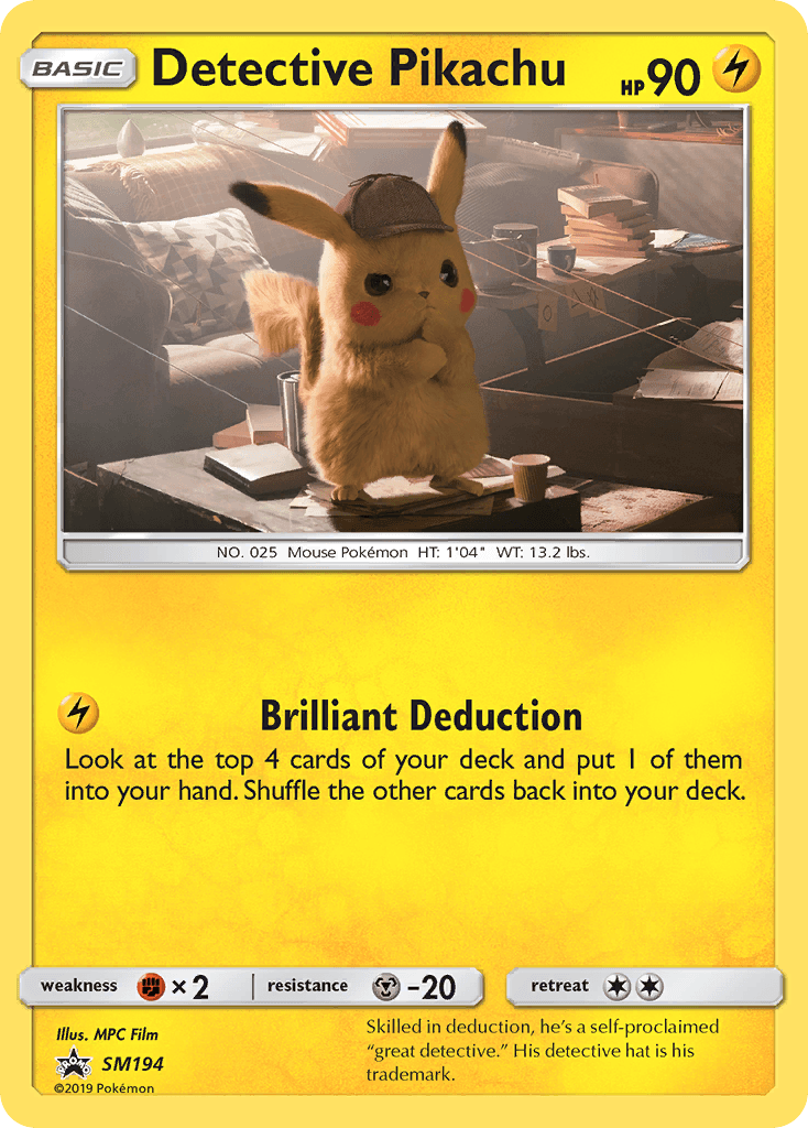 Detective Pikachu (SM Black Star Promos) - SM194/248