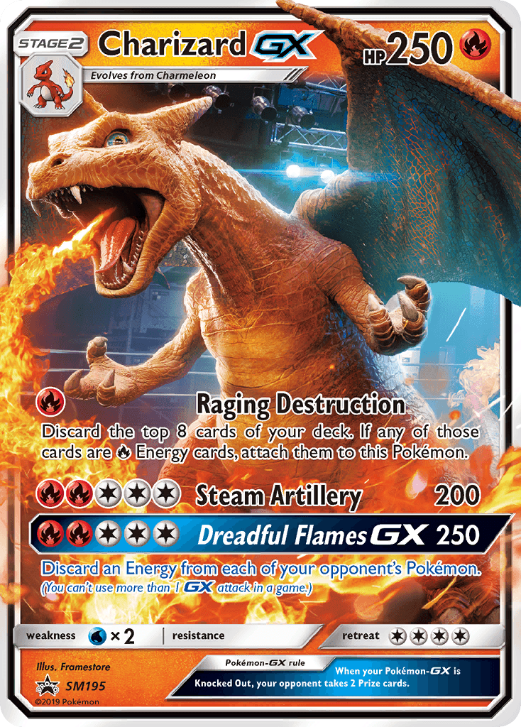 Charizard-GX (SM Black Star Promos) - SM195/248