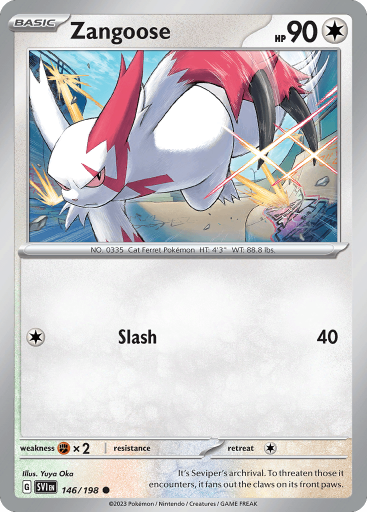 Zangoose (Scarlet & Violet) - 146/198