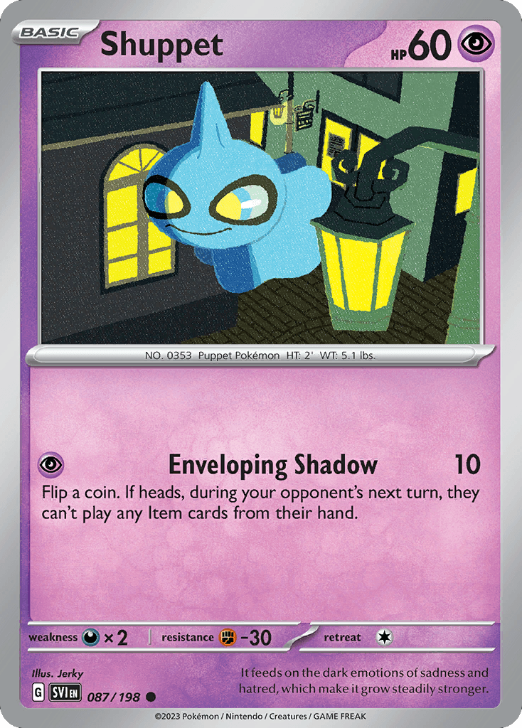 Shuppet (Scarlet & Violet) - 87/198