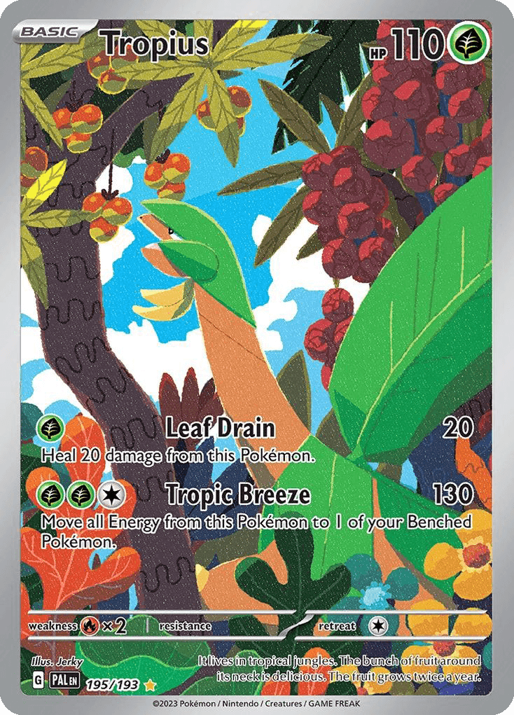 Tropius (Paldea Evolved) - 195/193