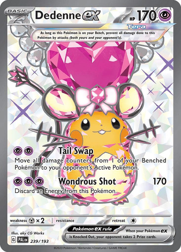 Dedenne ex (Paldea Evolved) - 239/193