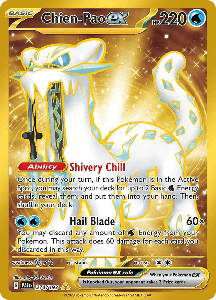 Chien-Pao ex (Paldea Evolved) - 274/193