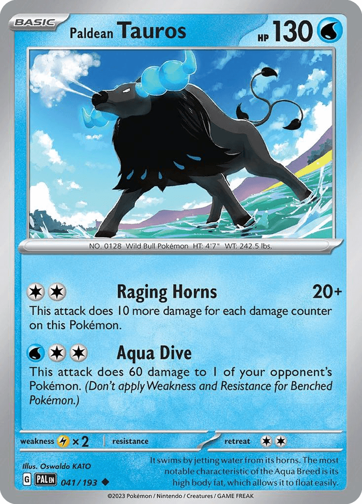 Paldean Tauros (Paldea Evolved) - 41/193