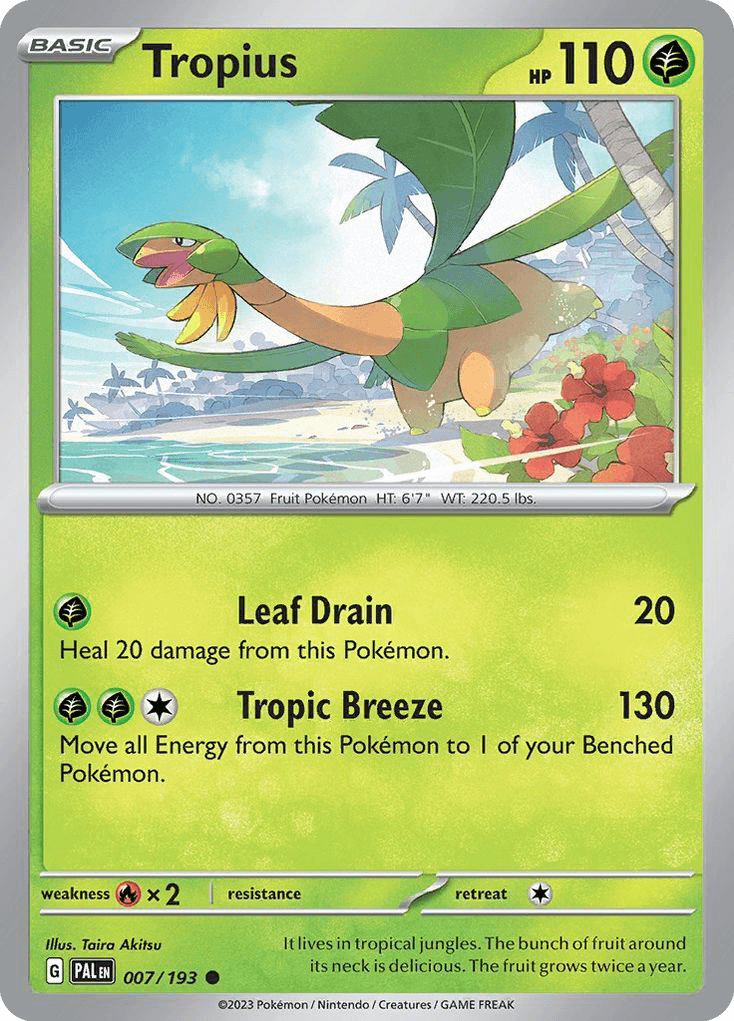 Tropius (Paldea Evolved) - 7/193