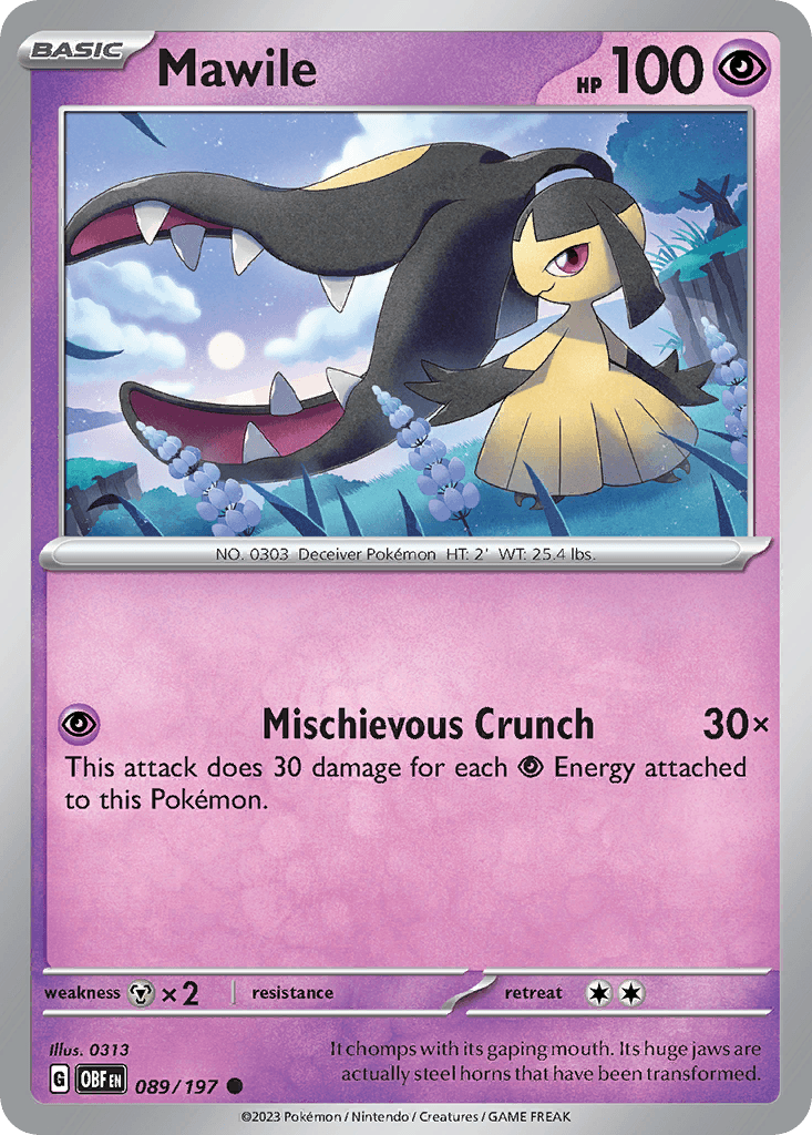 Mawile (Obsidian Flames) - 89/197